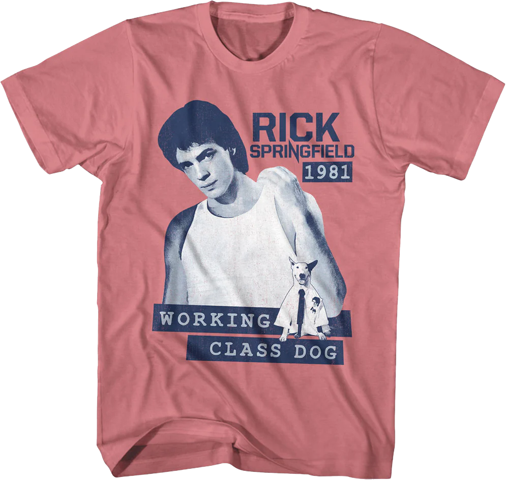 Working Class Dog Rick Springfield T-Shirt