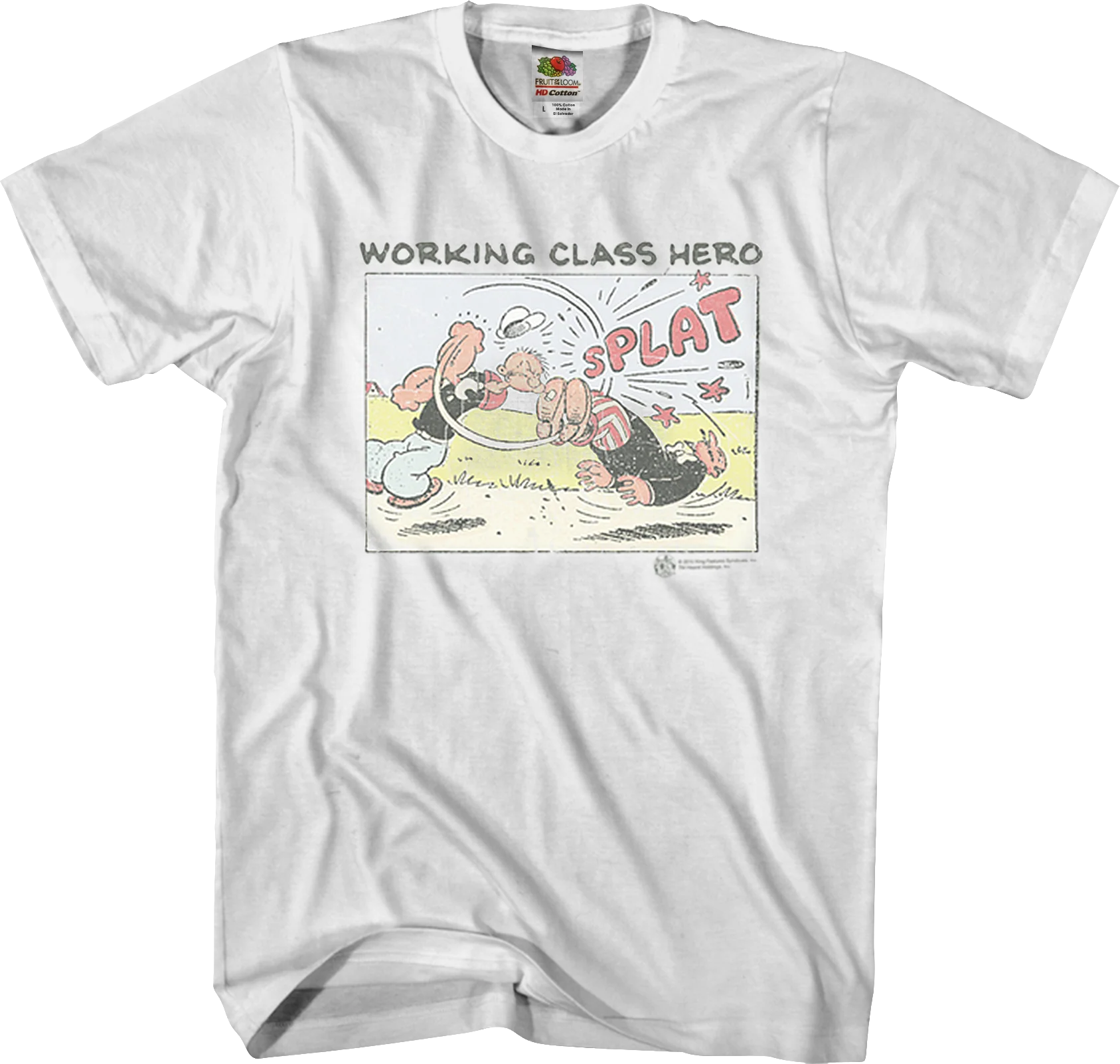 Working Class Hero Popeye T-Shirt