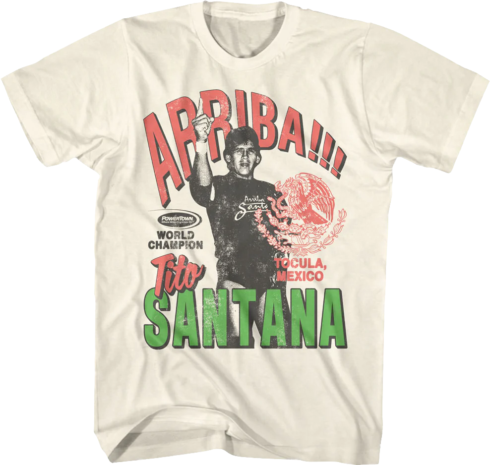 World Champion Tito Santana T-Shirt