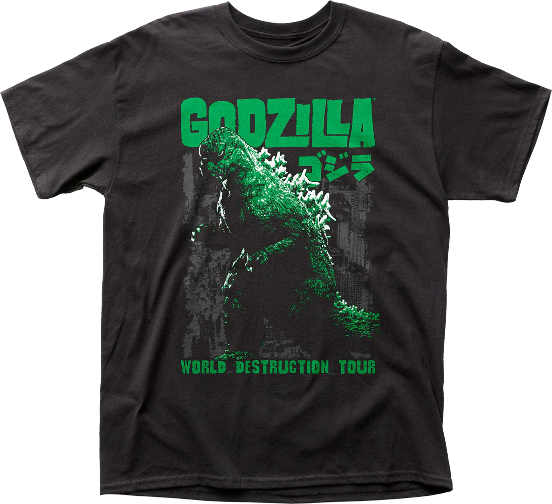 World Destruction Tour Godzilla T-Shirt
