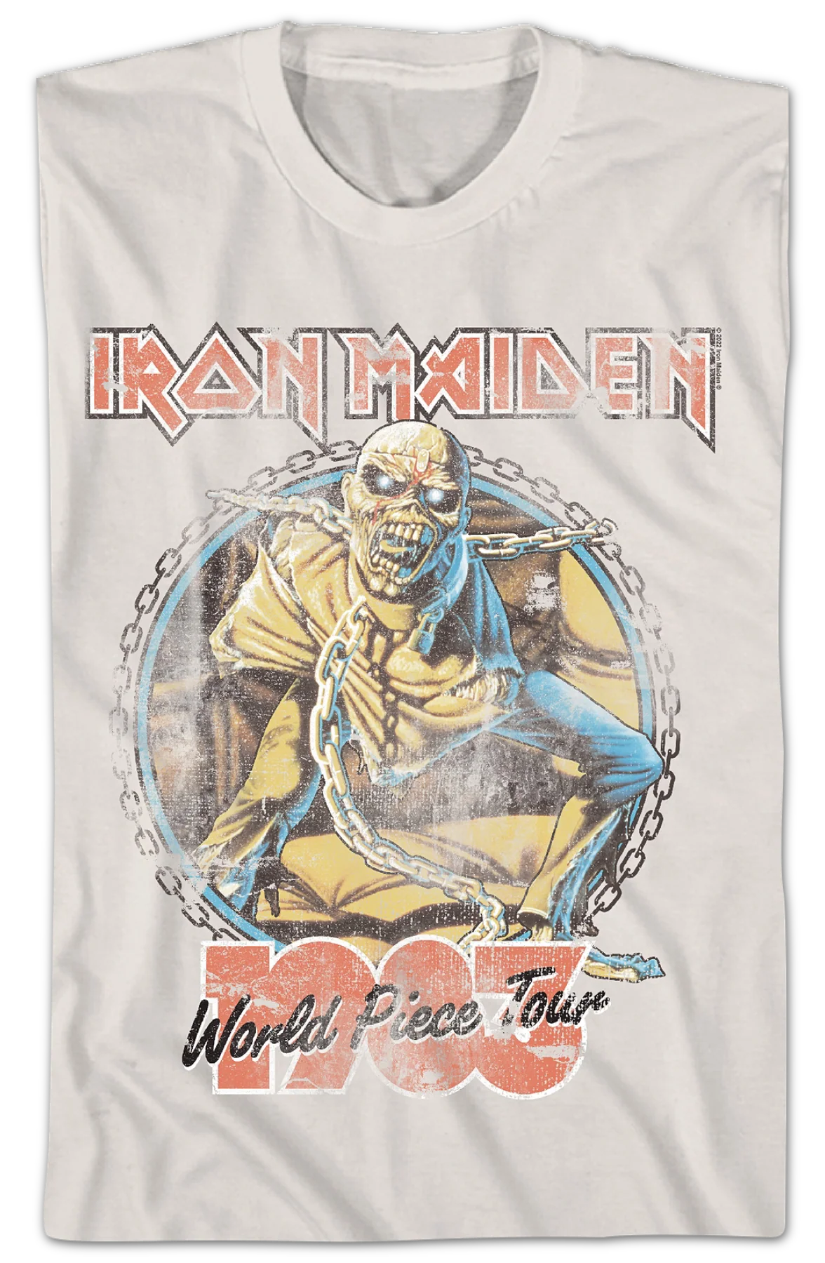 World Piece Tour Iron Maiden T-Shirt - Image 2