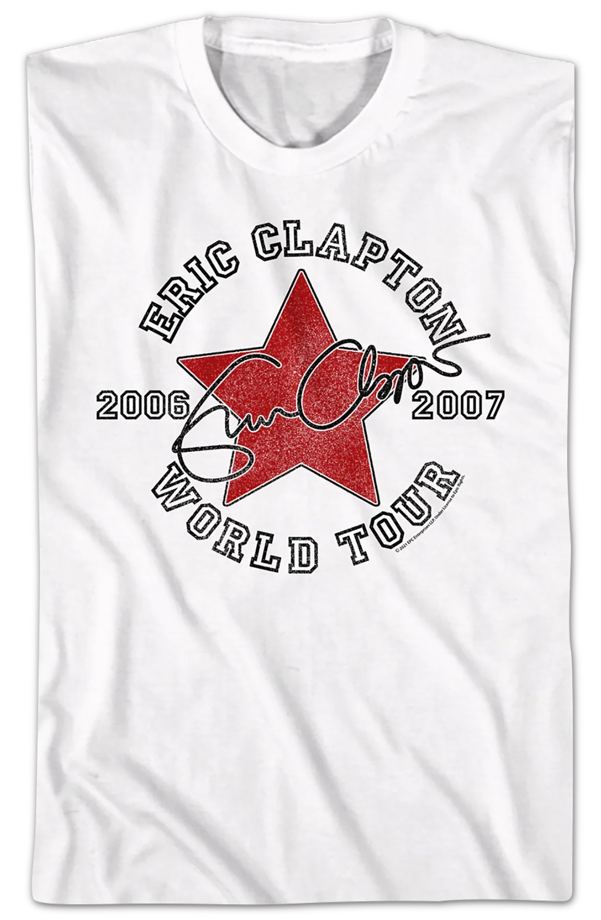 World Tour Eric Clapton T-Shirt - Image 2