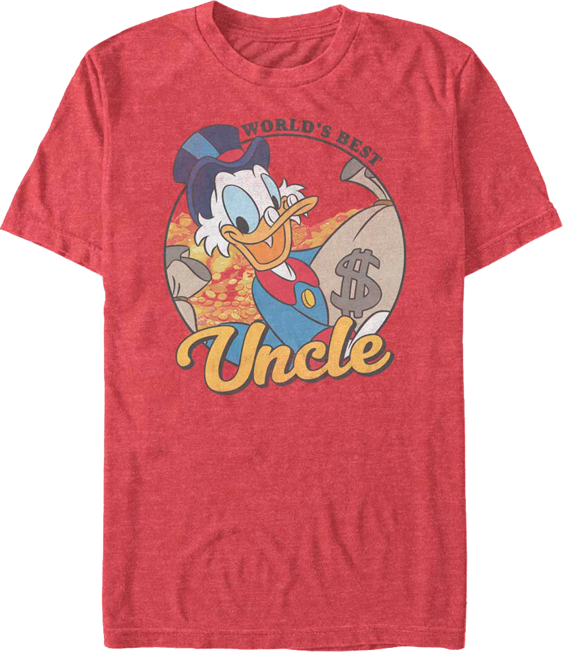 World's Best Uncle DuckTales T-Shirt