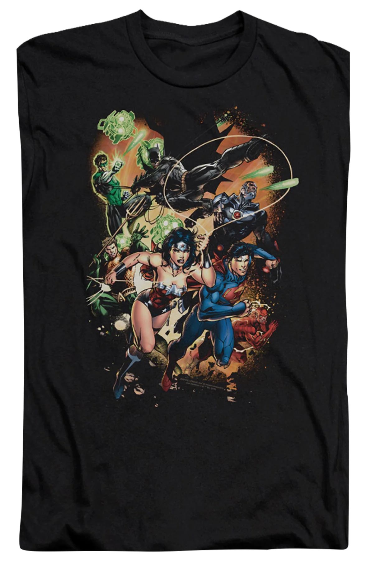 World's Greatest Superheroes Justice League DC Comics T-Shirt - Image 2