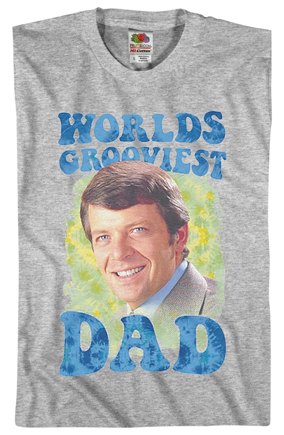 World's Grooviest Dad Brady Bunch T-Shirt - Image 2