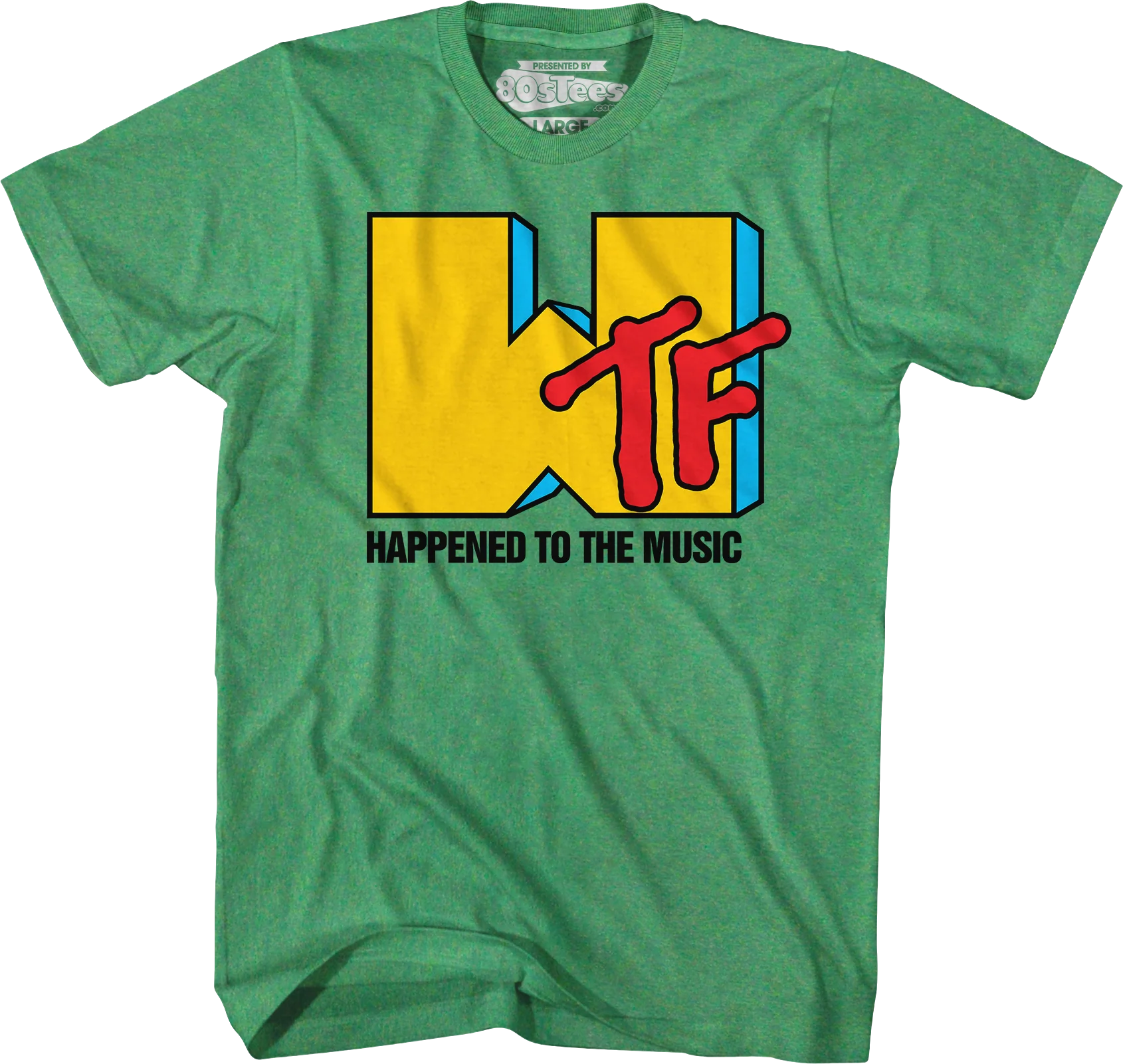 WTF Happened To Music T-Shirt - Image 5