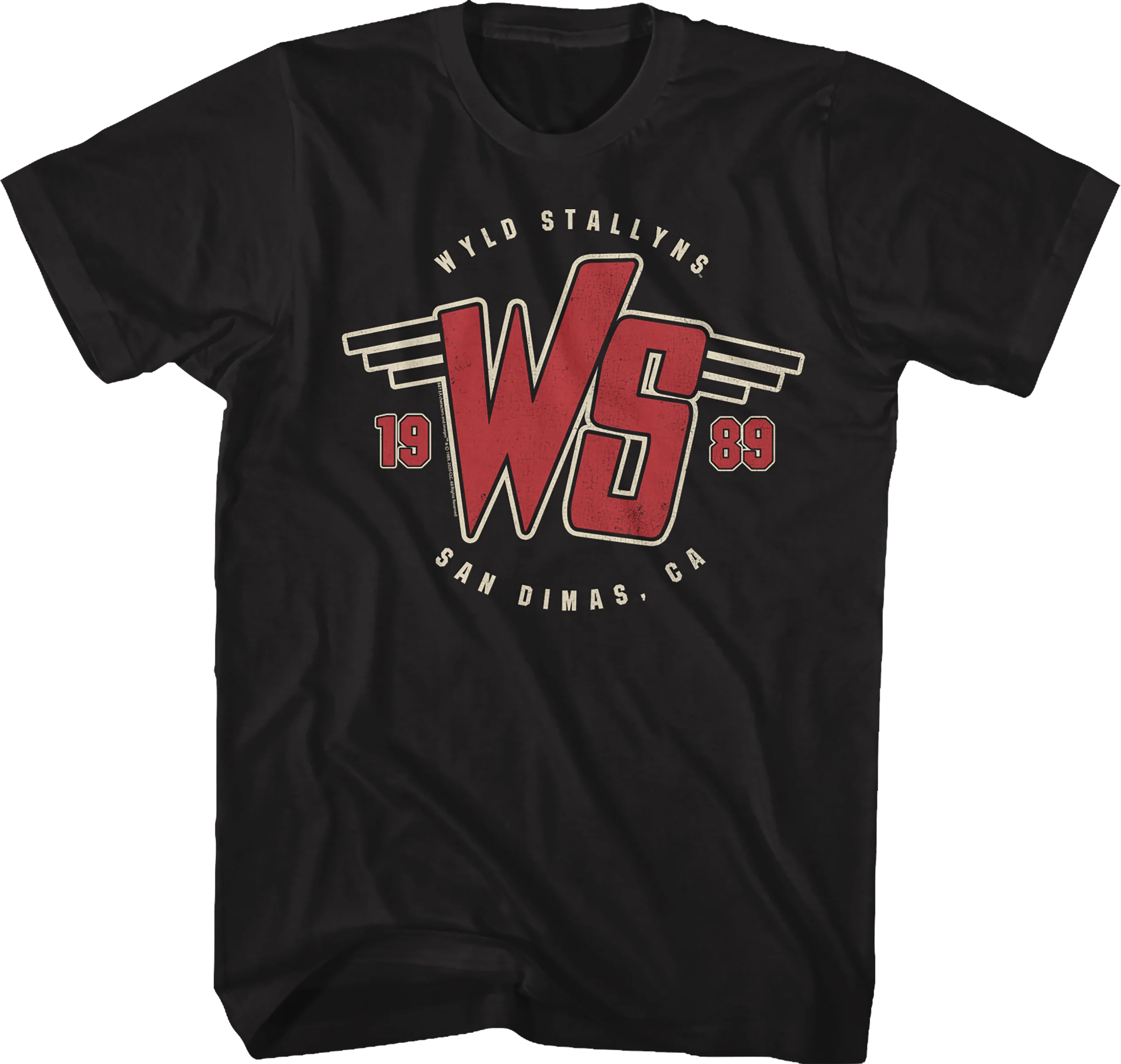 Wyld Stallyns 1989 Logo Bill and Ted's Excellent Adventure T-Shirt