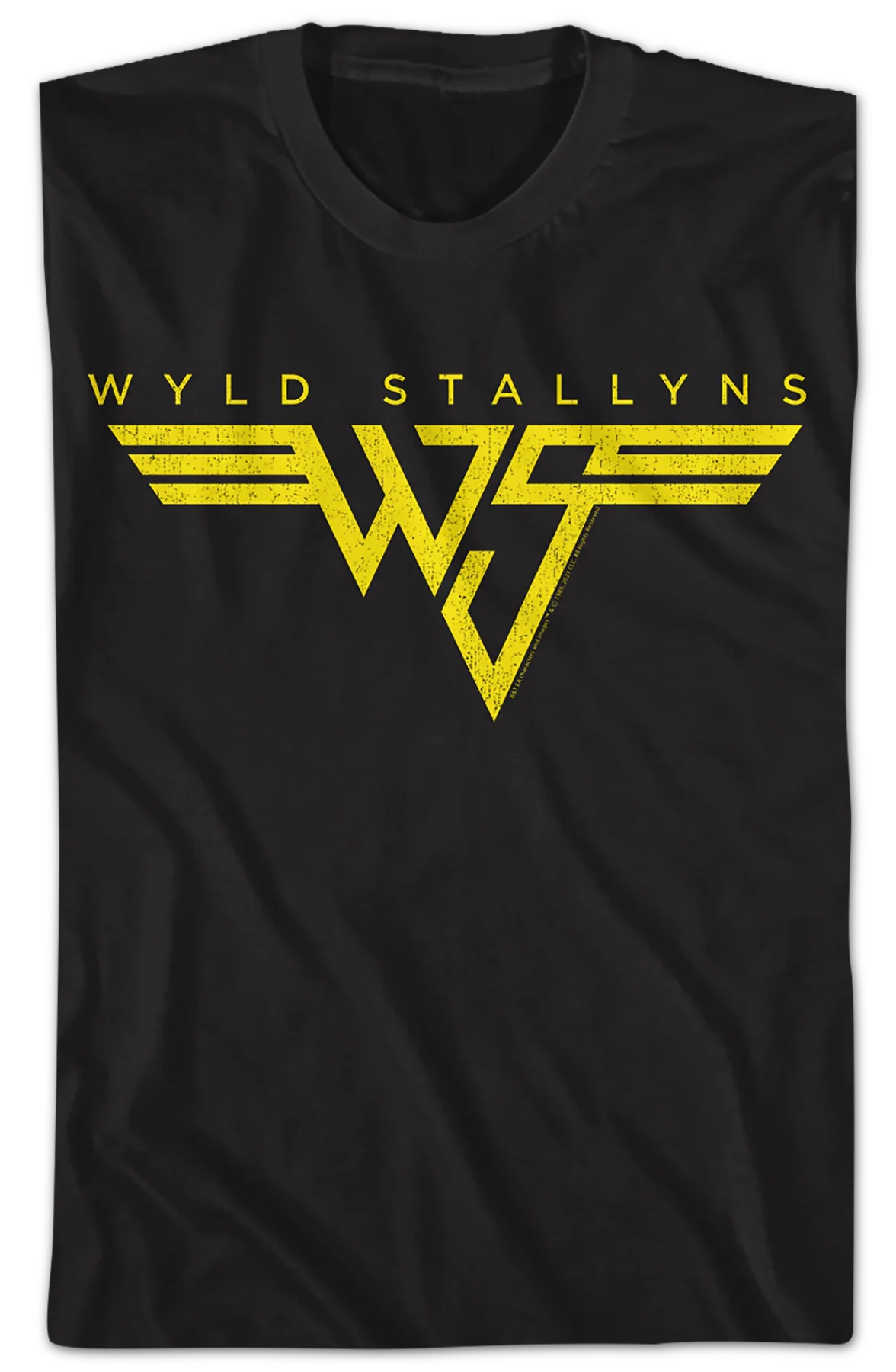 Wyld Stallyns Logo Bill and Ted's Excellent Adventure T-Shirt - Image 2