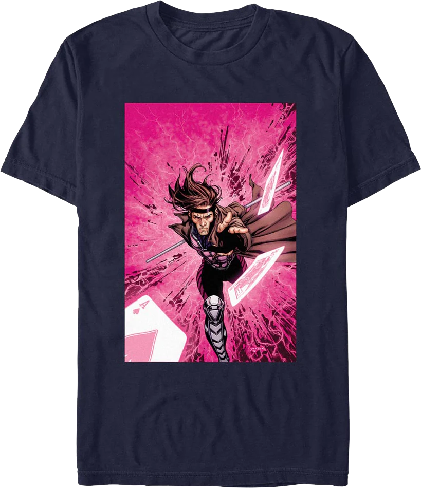 X-Men Origins Gambit Marvel Comics T-Shirt