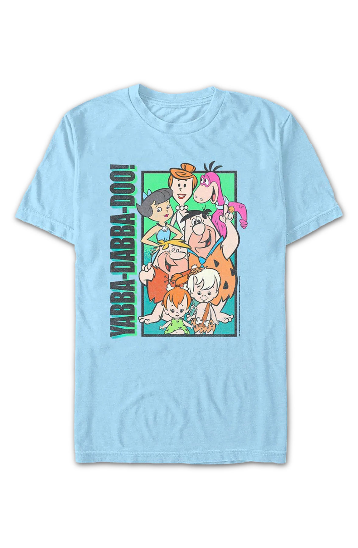 Yabba-Dabba-Doo Collage Flintstones T-Shirt - Image 2