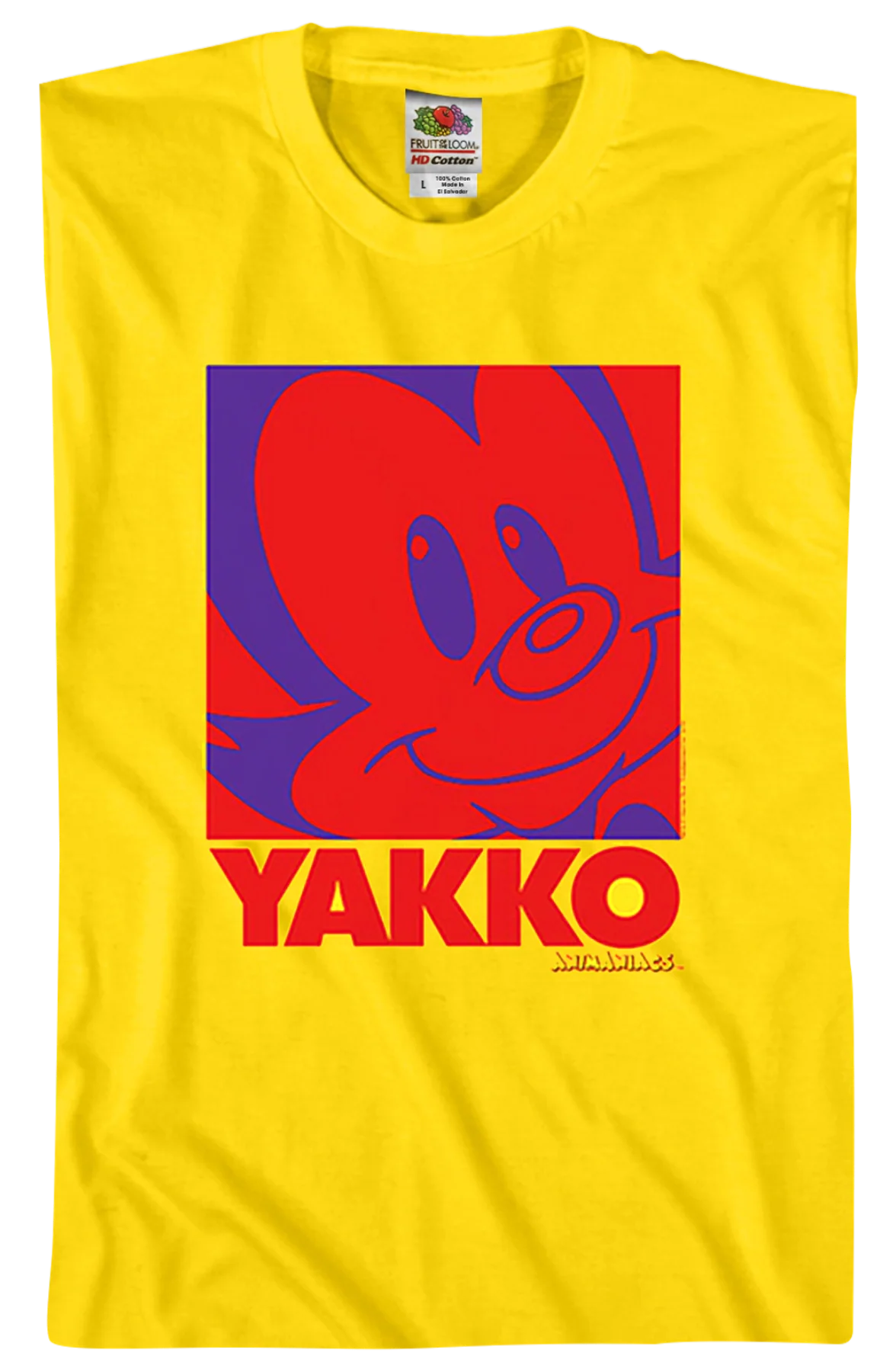 Yakko Warner Animaniacs T-Shirt - Image 2