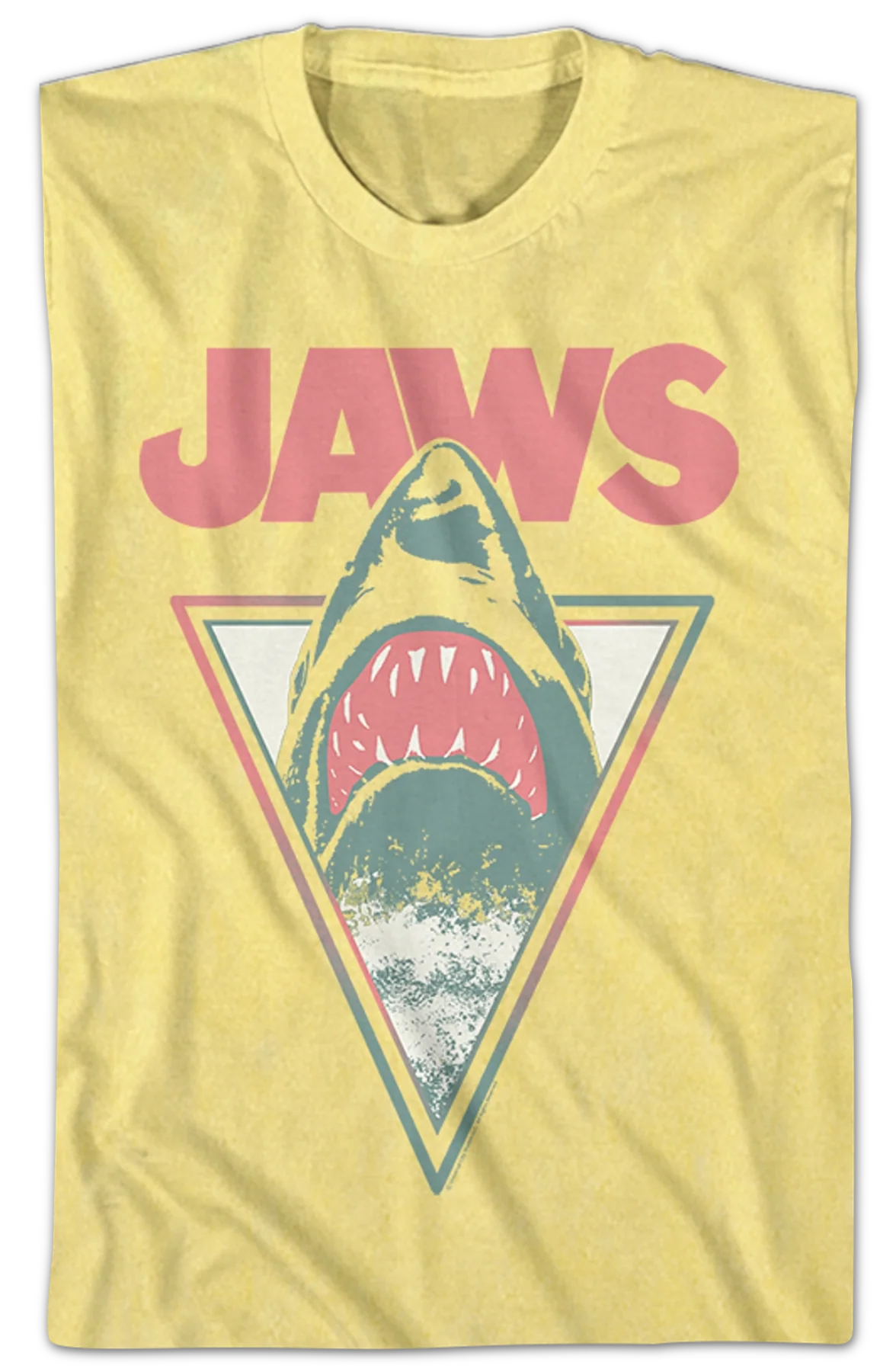 Yellow Triangle Jaws T-Shirt - Image 2