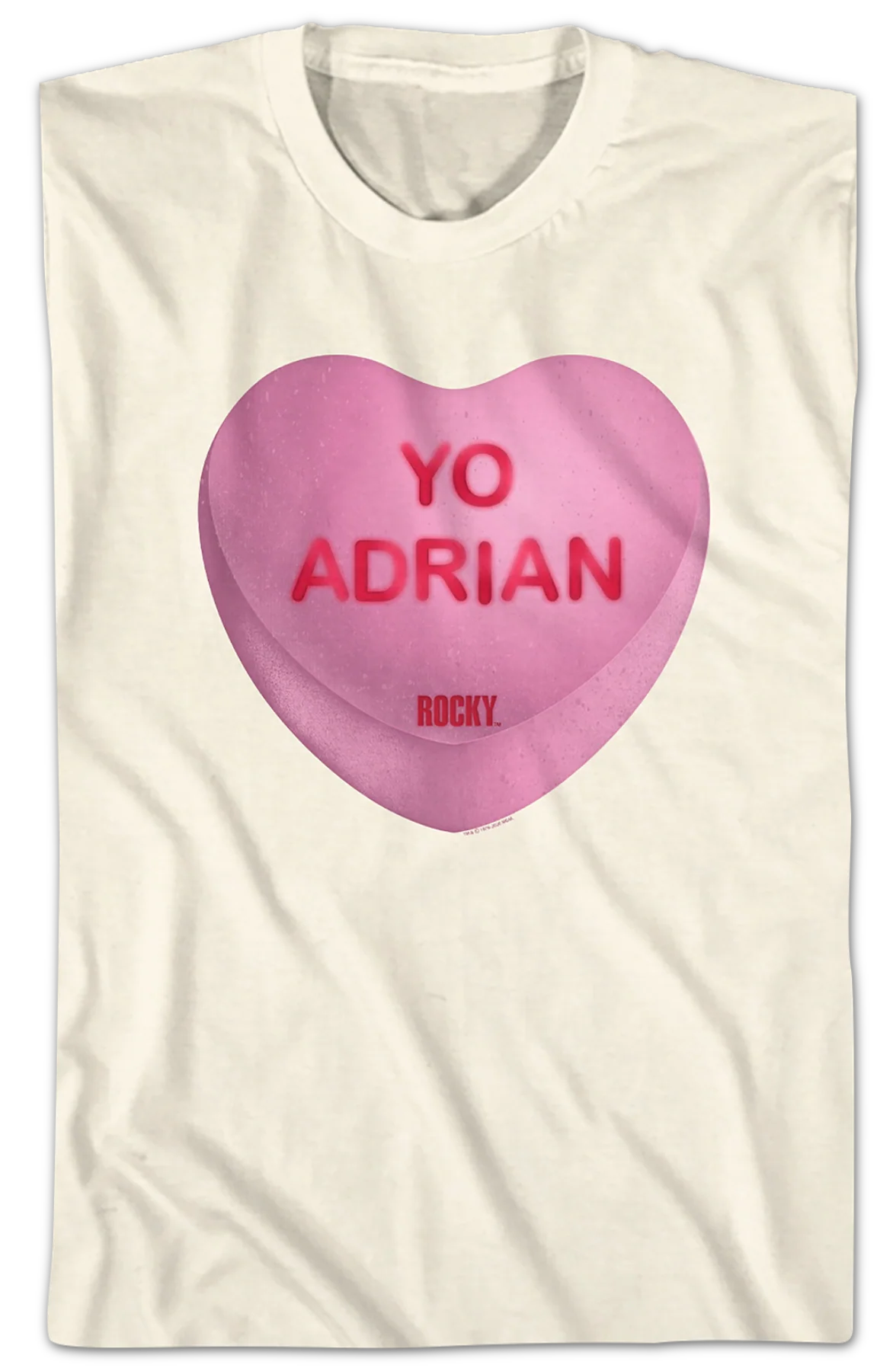 Yo Adrian Candy Heart Rocky T-Shirt - Image 2