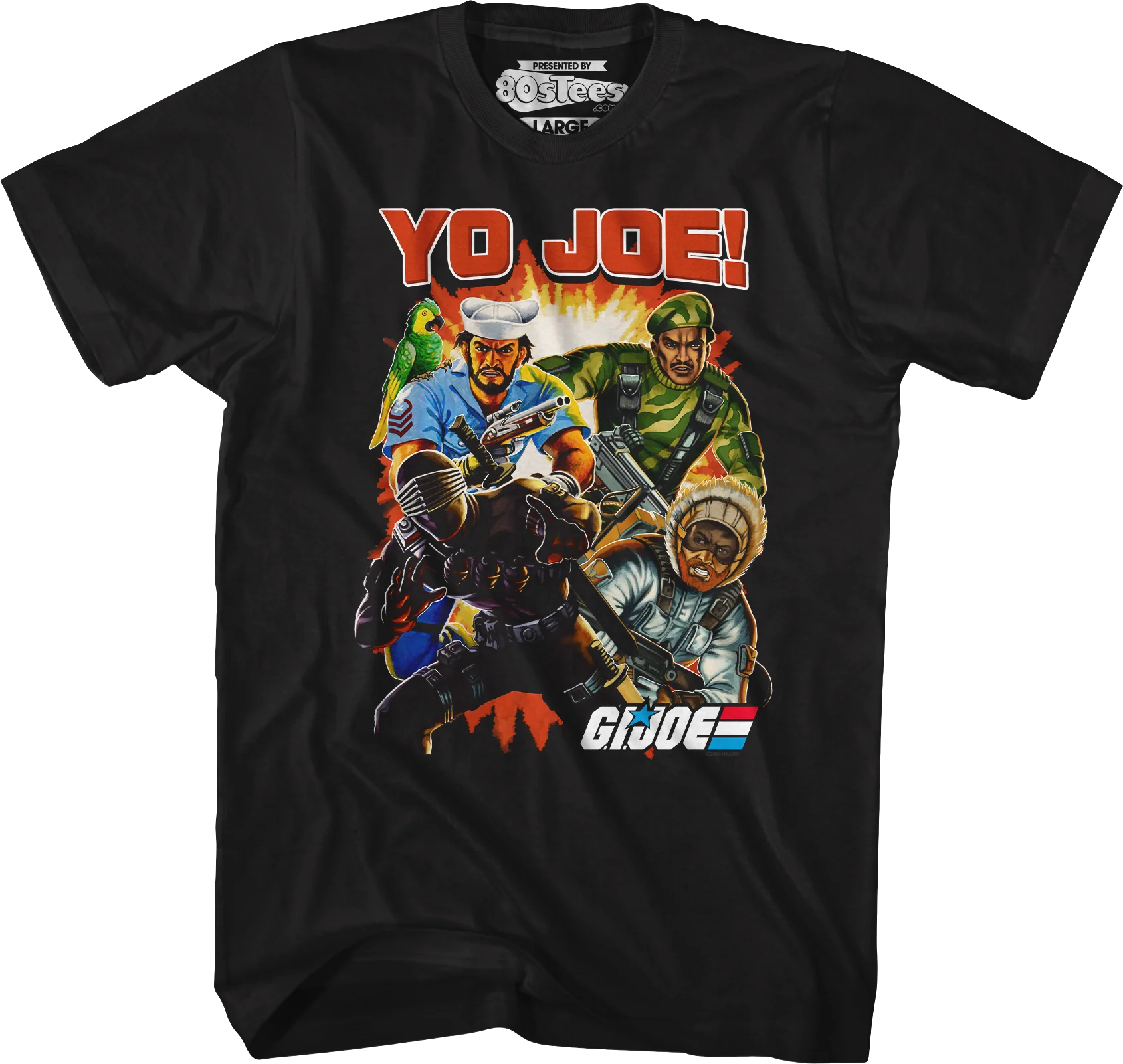 Yo Joe Collage GI Joe T-Shirt - Image 5
