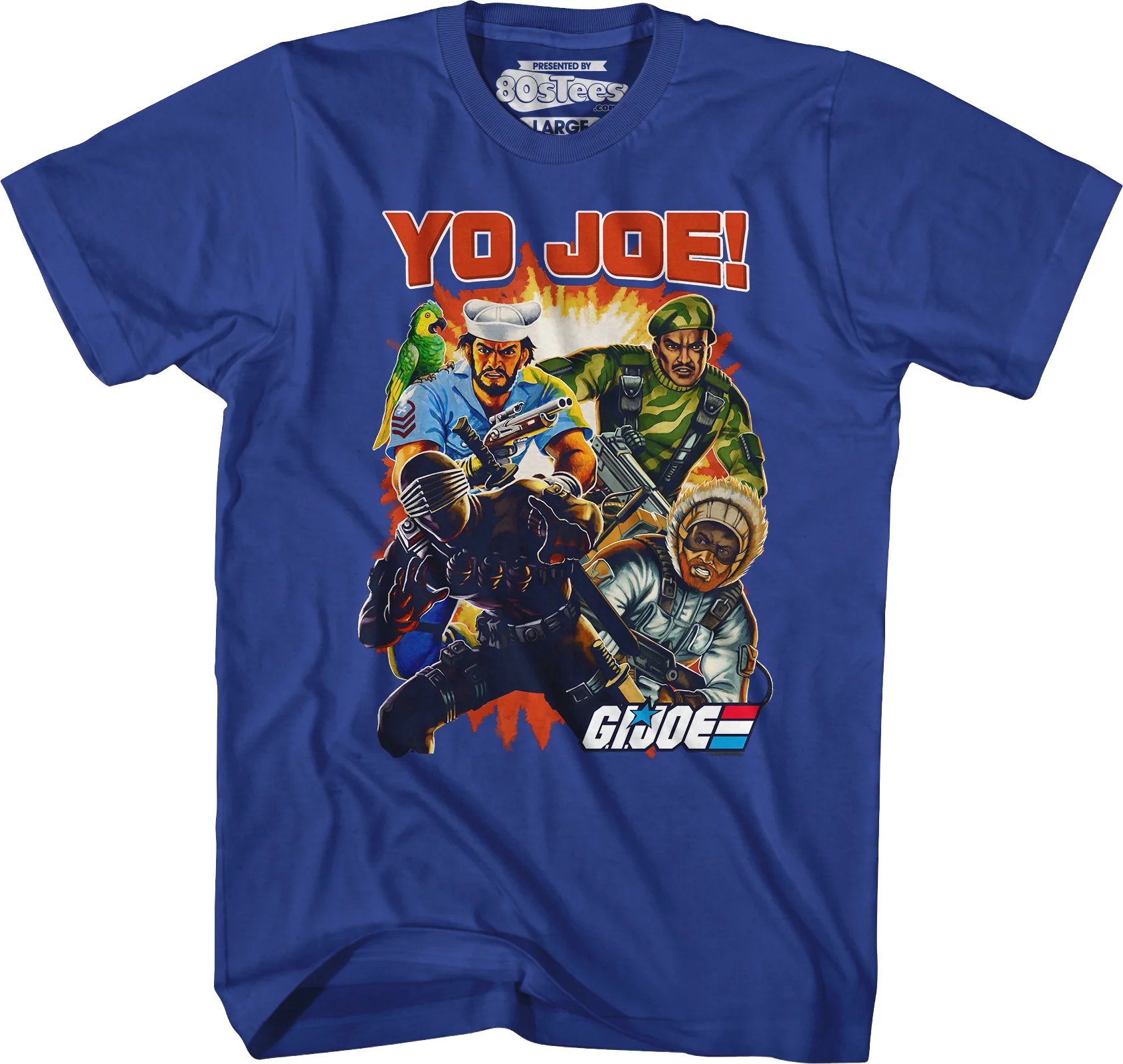 Yo Joe Collage GI Joe T-Shirt - Image 6