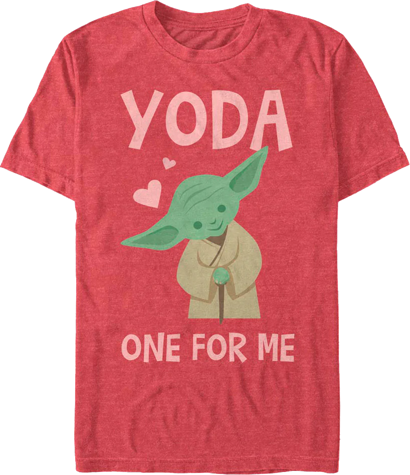 Yoda One For Me Star Wars T-Shirt