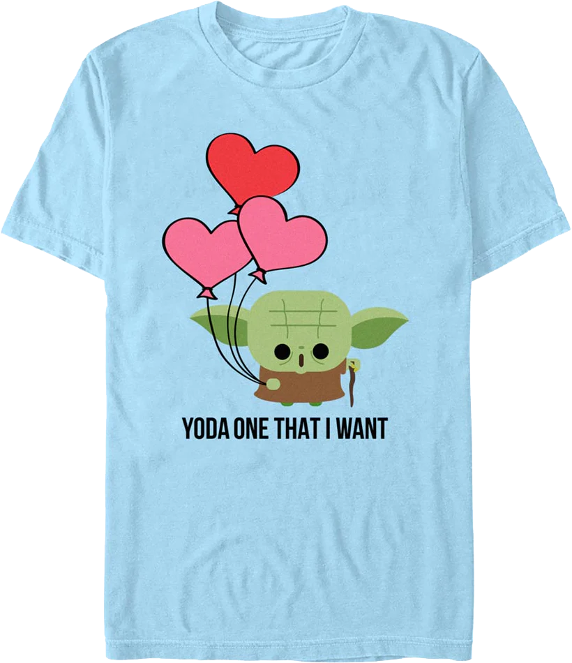 Yoda One That I Want Star Wars T-Shirt
