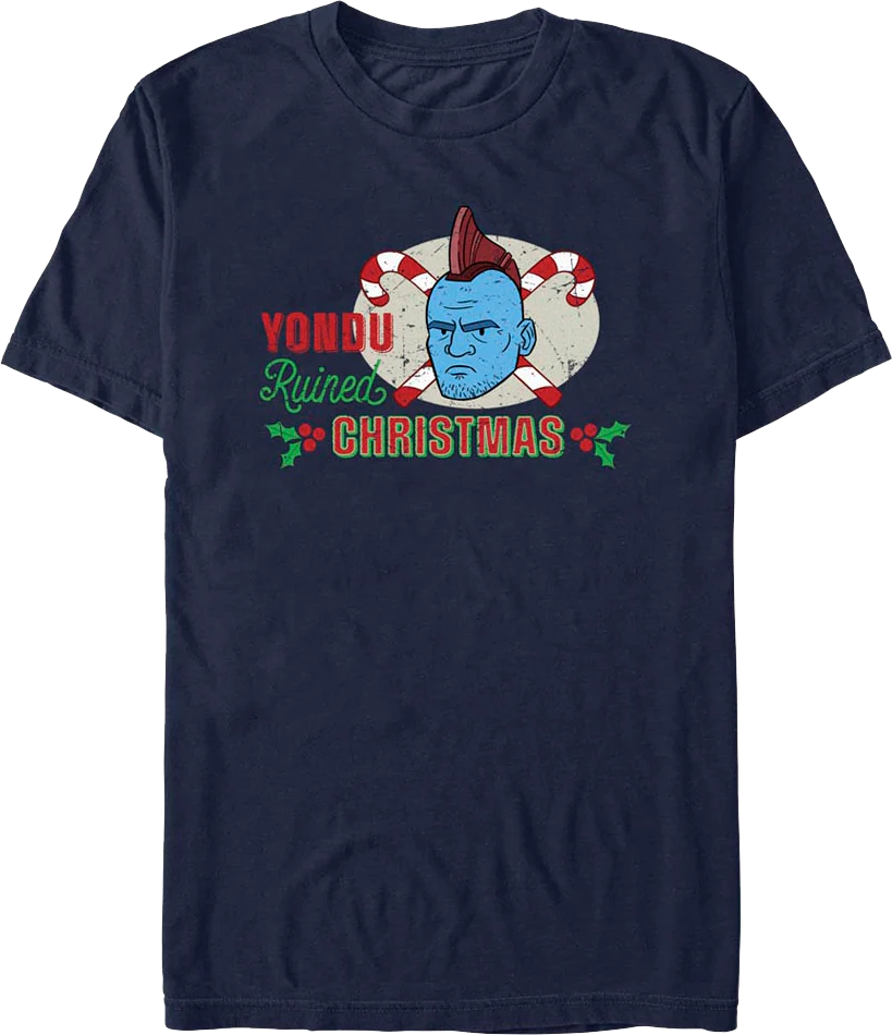 Yondu Ruined Christmas Guardians Of The Galaxy Marvel Comics T-Shirt