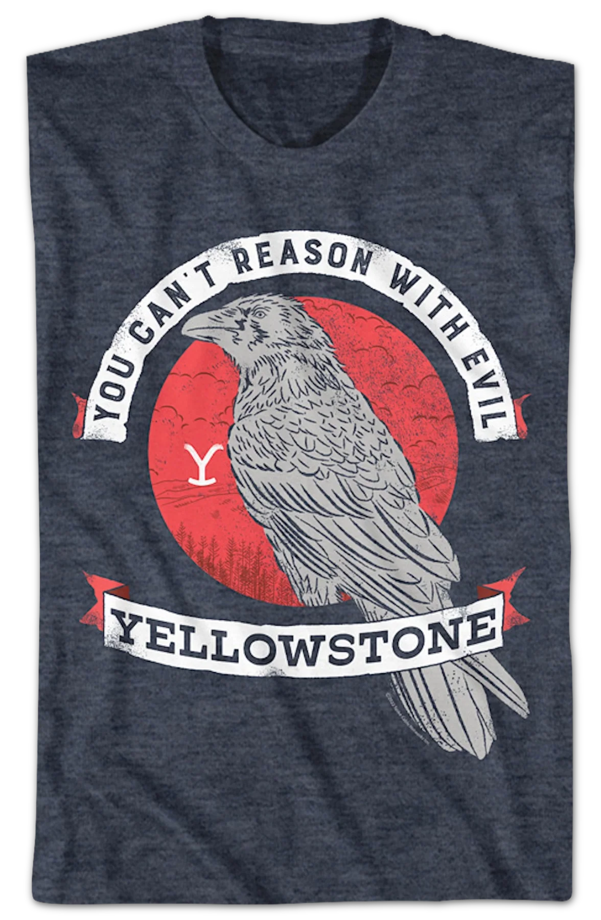 You Can't Reason With Evil Yellowstone T-Shirt - Image 2