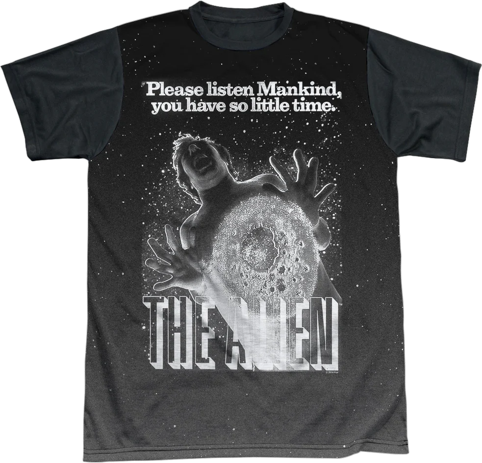 You Have So Little Time Alien T-Shirt