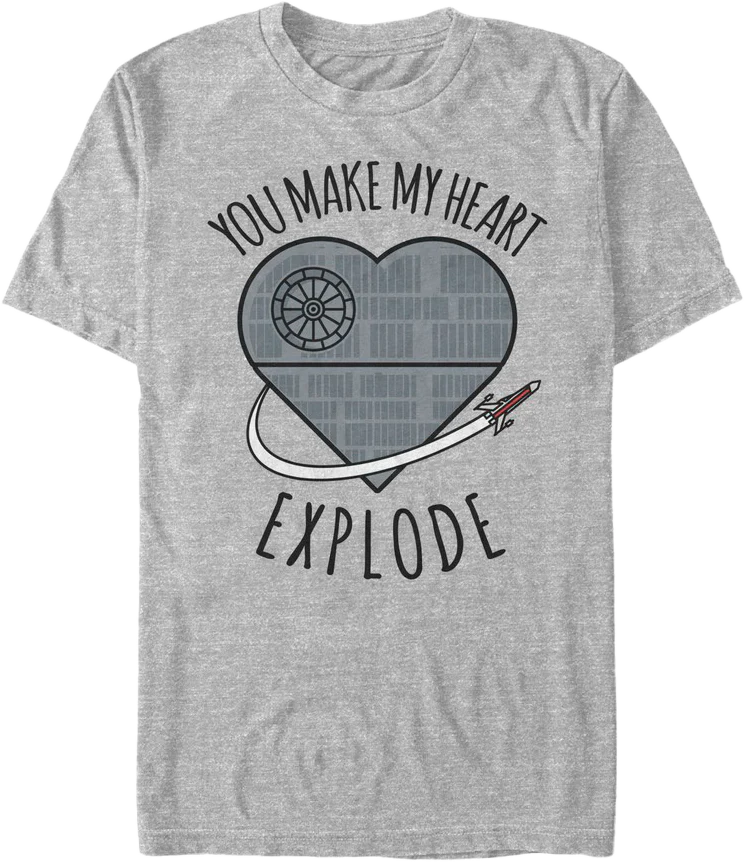 You Make My Heart Explode Star Wars T-Shirt