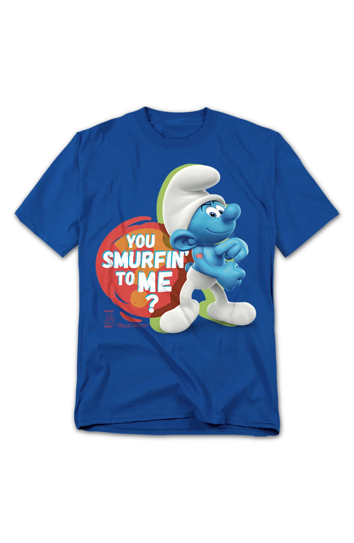 You Smurfin' To Me Smurfs T-Shirt - Image 2