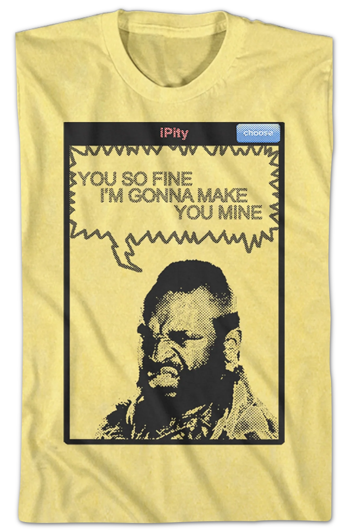 You So Fine Mr. T Shirt - Image 2