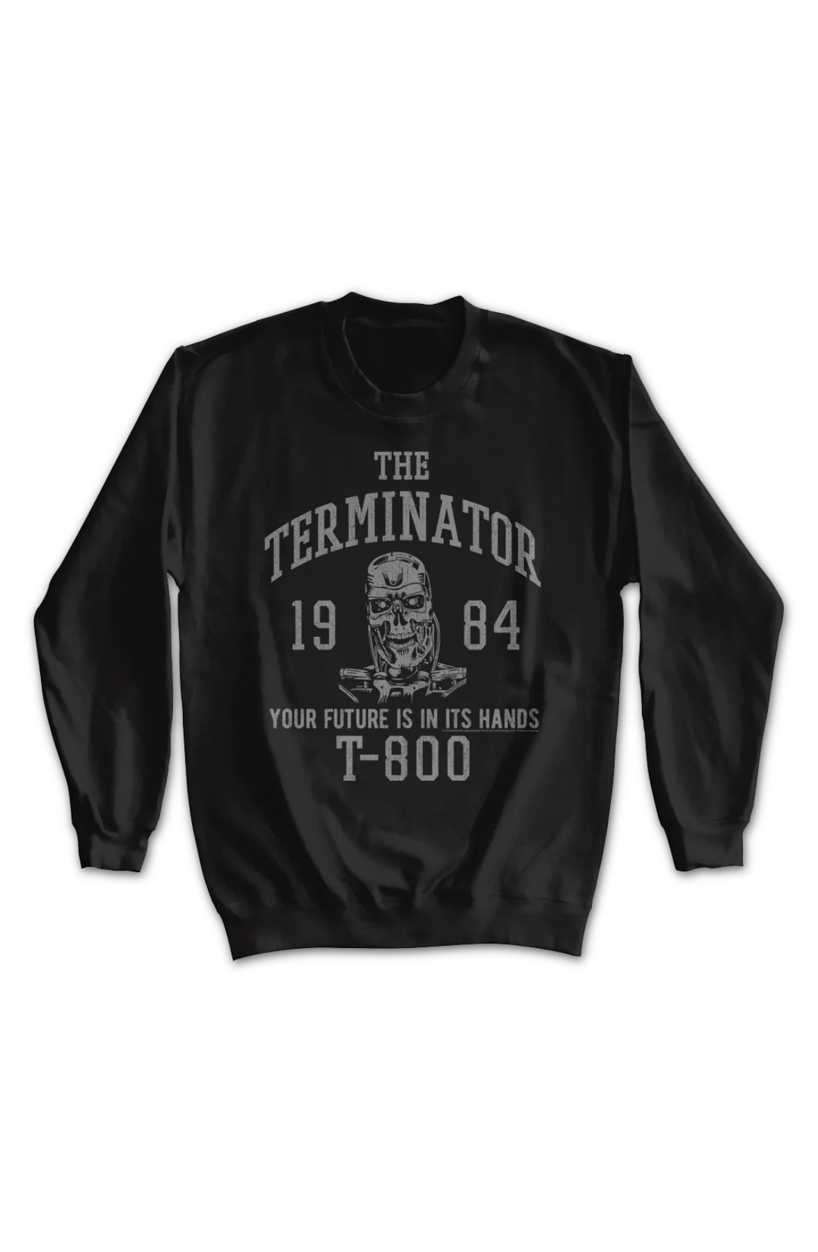 Your Future Is In Its Hands Terminator Sweatshirt - Image 2