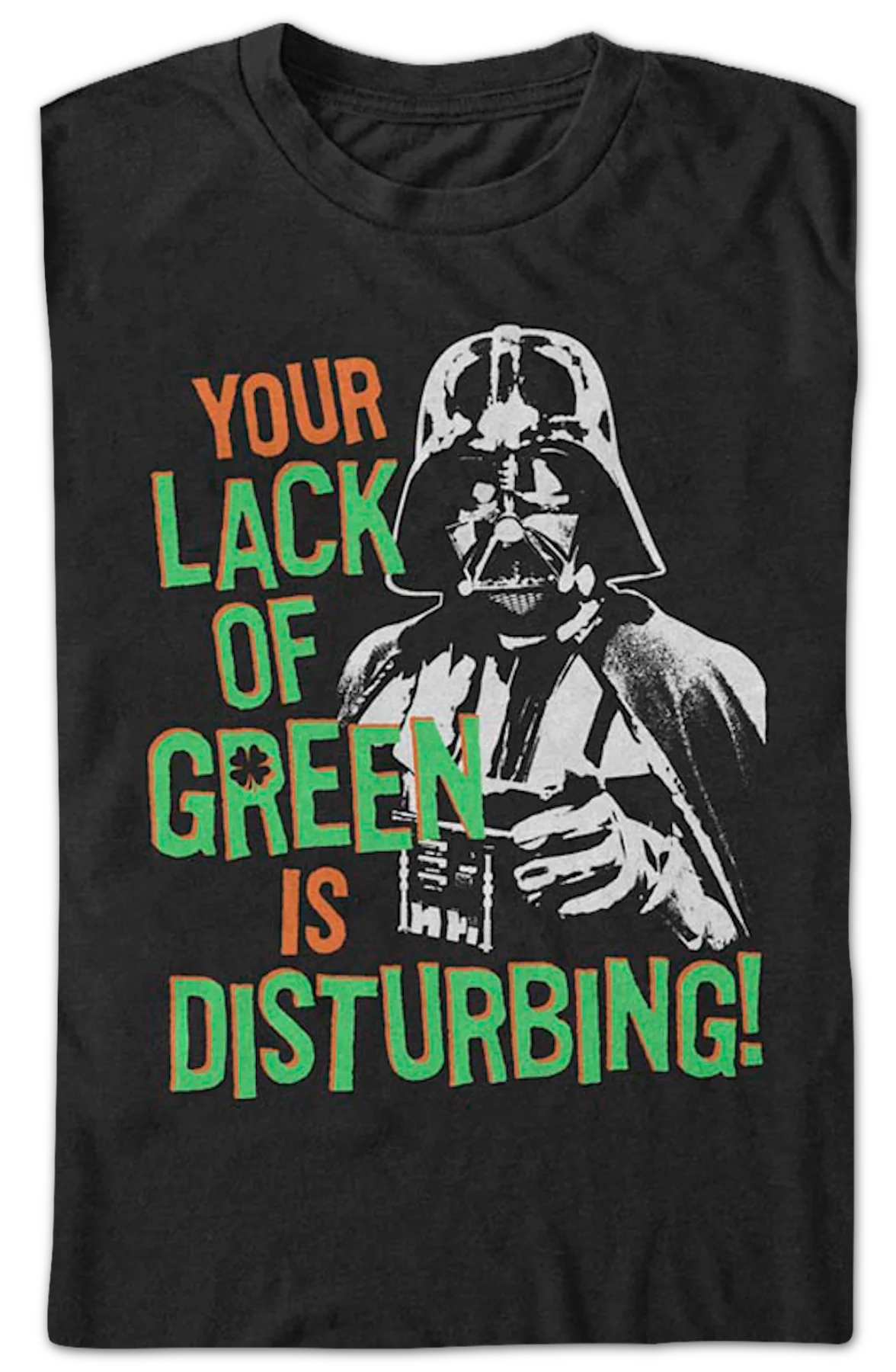 Your Lack Of Green Is Disturbing Star Wars T-Shirt - Image 2