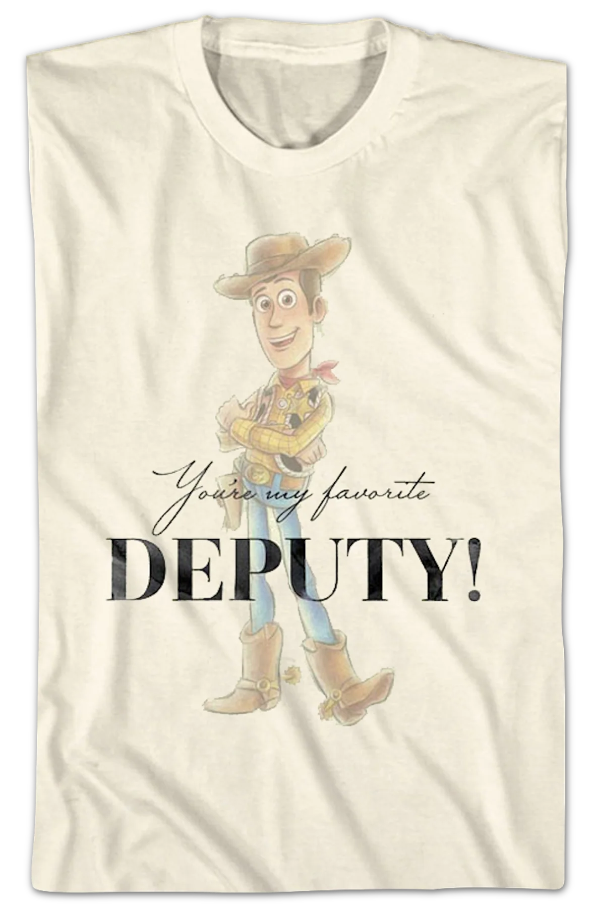 You're My Favorite Deputy Toy Story T-Shirt - Image 2