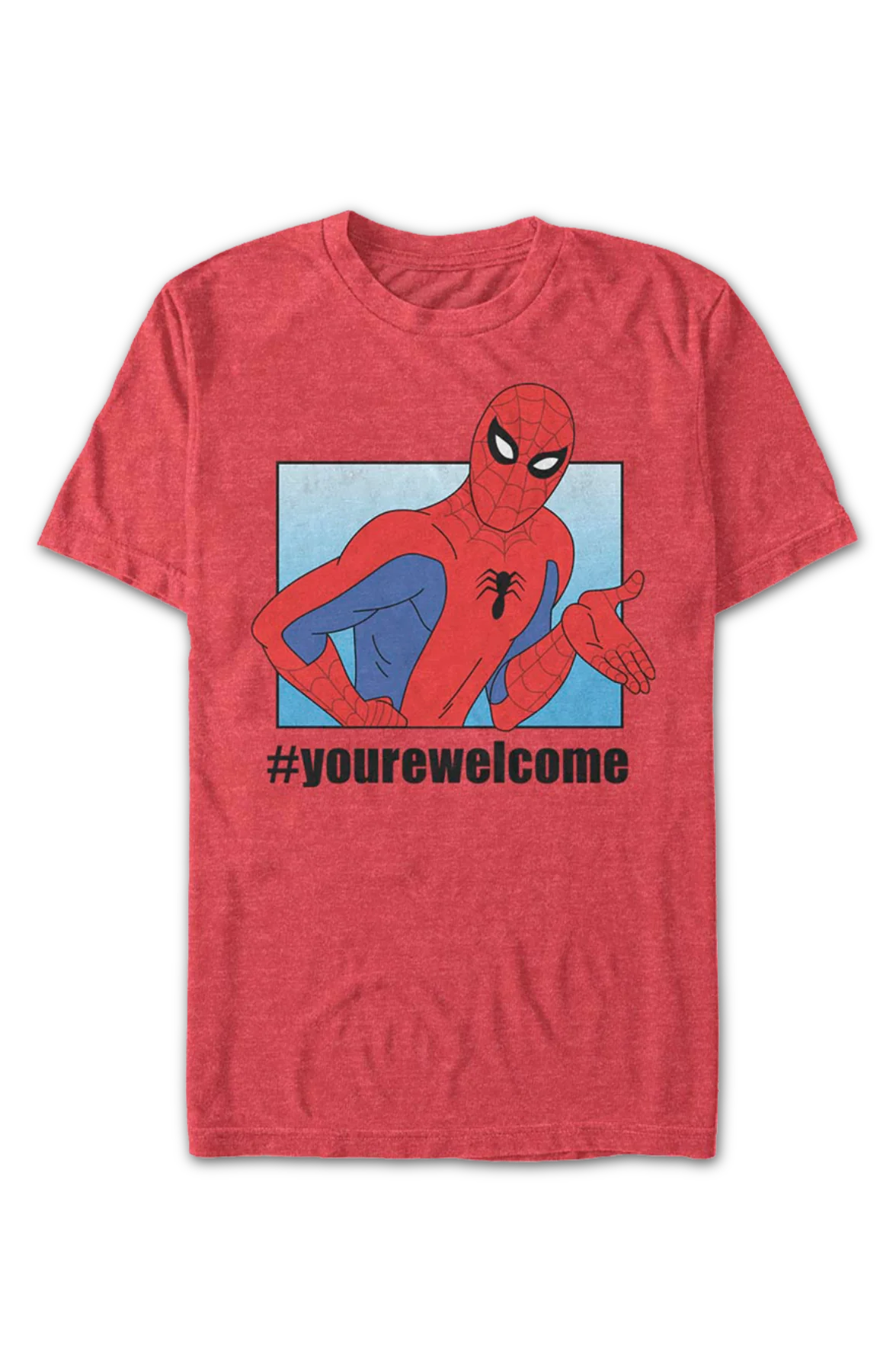 #yourewelcome Spider-Man Marvel Comics T-Shirt - Image 2