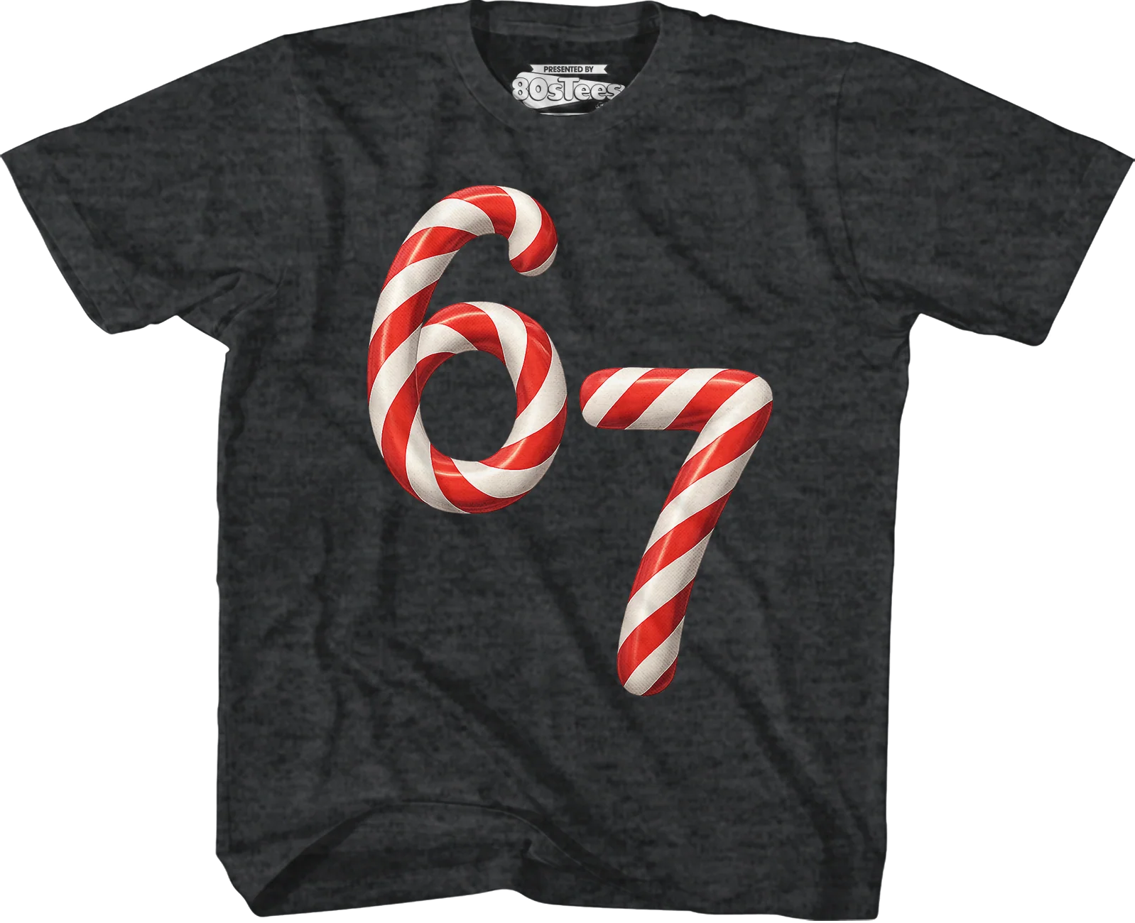 Youth 67 Peppermint Candy Canes Shirt