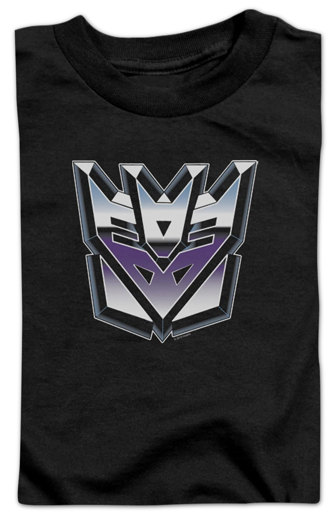 Youth Airbrush Decepticon Logo Transformers Shirt - Image 2