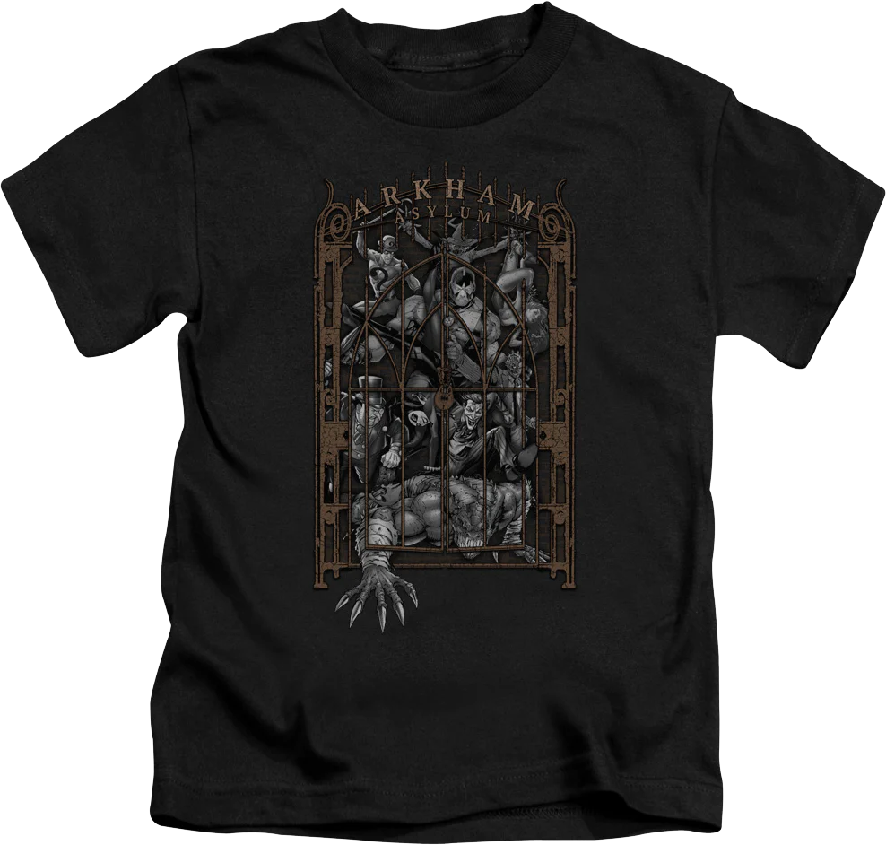 Youth Arkham Asylum Batman Shirt