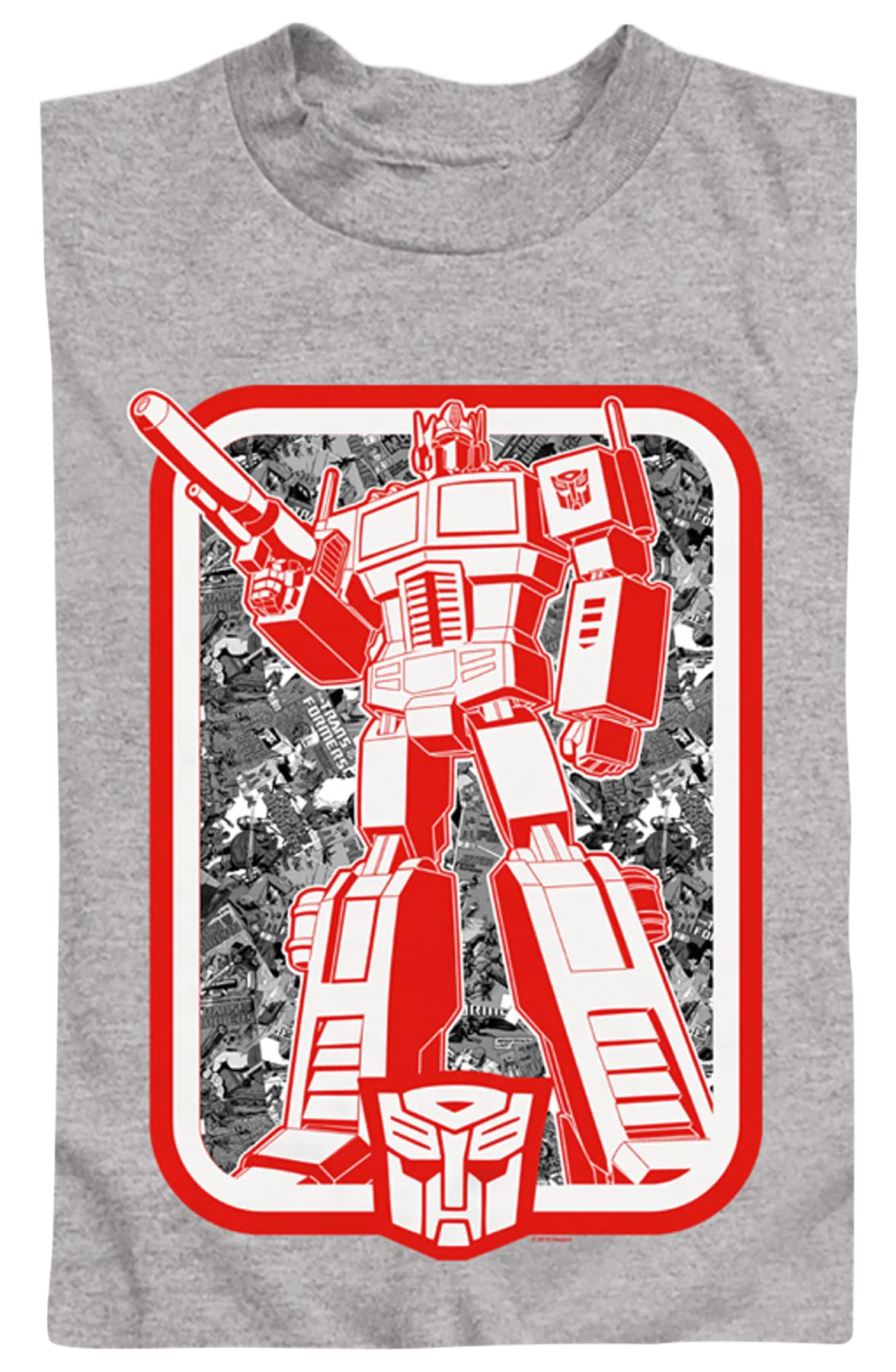 Youth Autobots Leader Optimus Prime Transformers Shirt - Image 2
