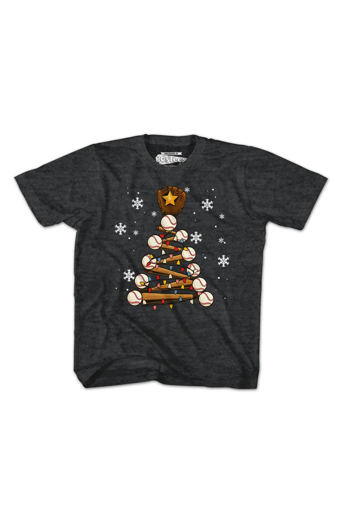 Youth Baseball Tree Shirt - Image 2