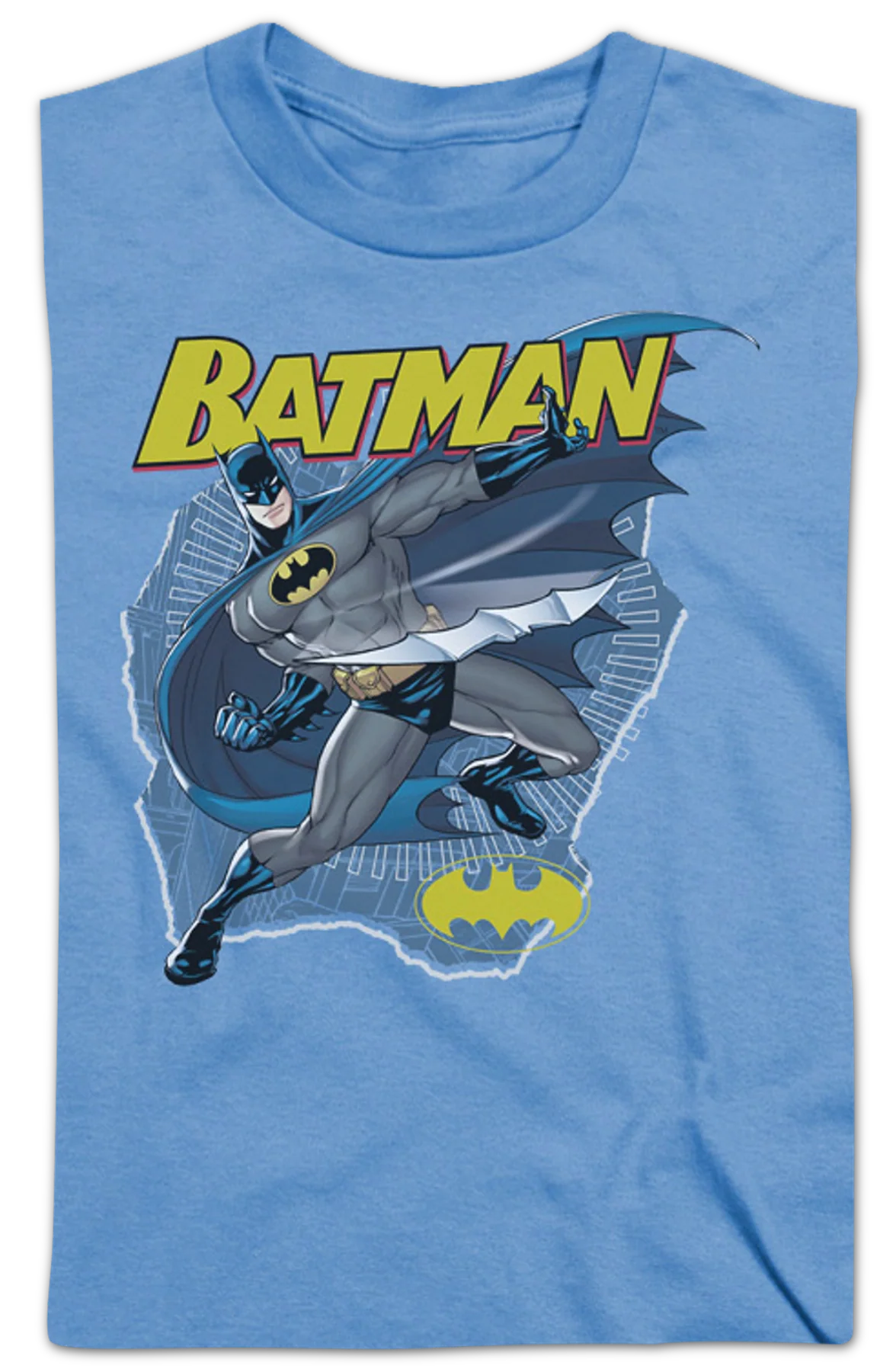 Youth Batman Throws His Batarang DC Comics Shirt - Image 2