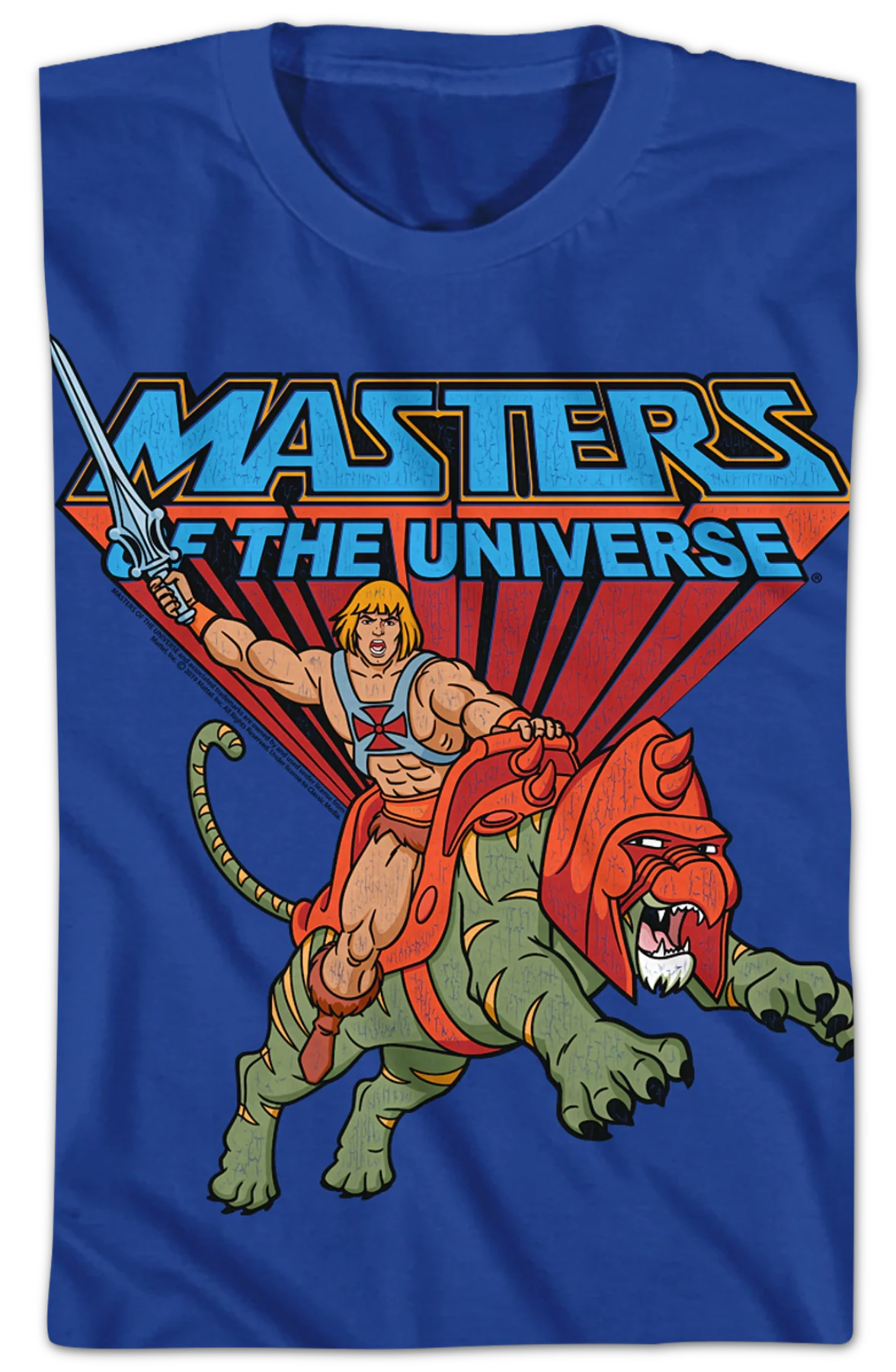 Youth Battle Cat and He-Man Masters of the Universe Shirt - Image 2