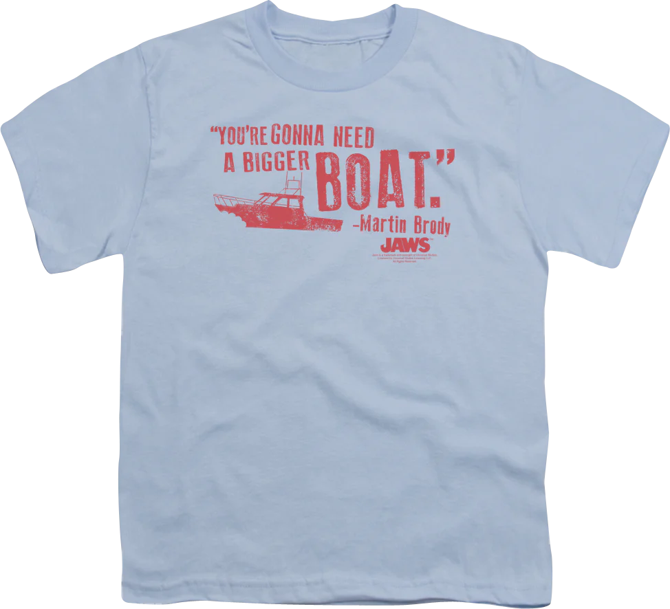 Youth Bigger Boat Jaws Shirt