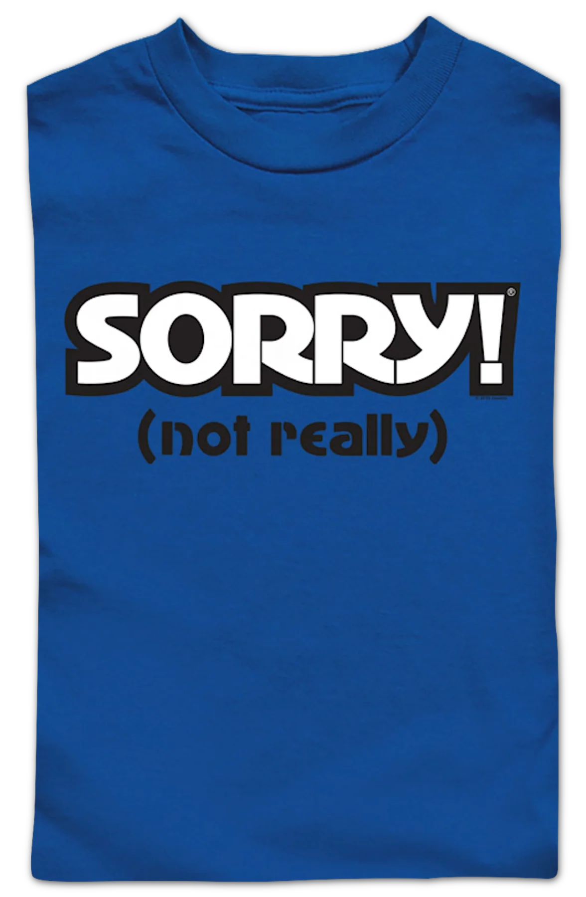 Youth Blue Sorry Shirt - Image 2