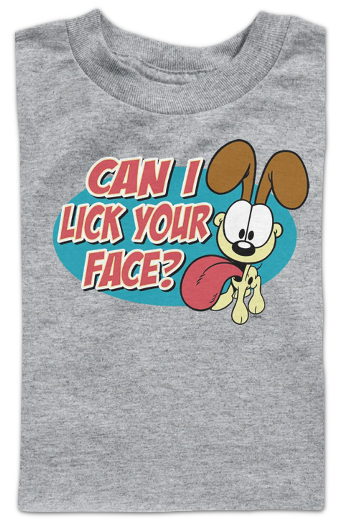 Youth Can I Lick Your Face Garfield Shirt - Image 2
