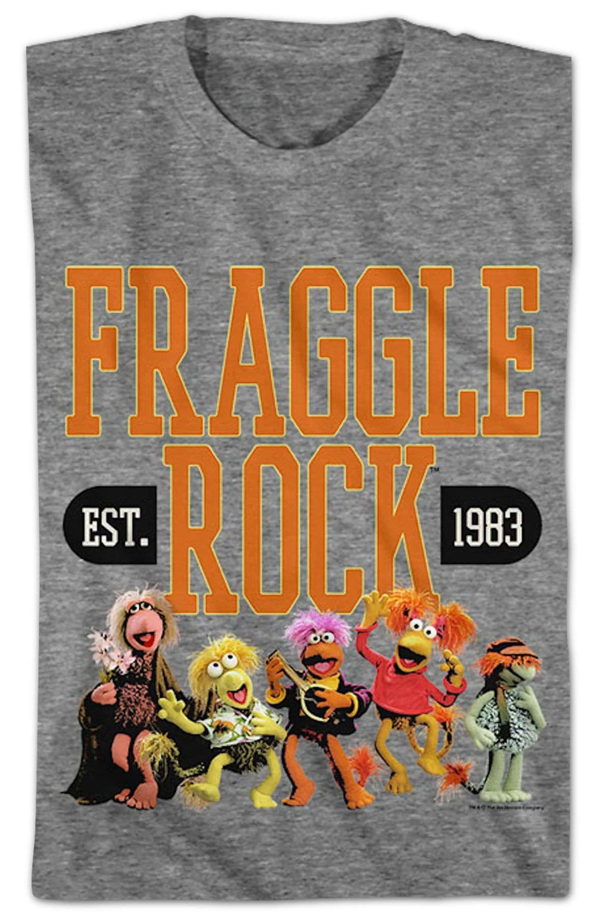 Youth Cast Photo Est. 1983 Fraggle Rock Shirt - Image 2