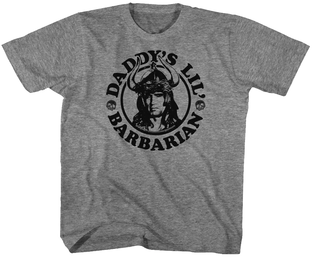 Youth Daddy's Conan The Barbarian Shirt
