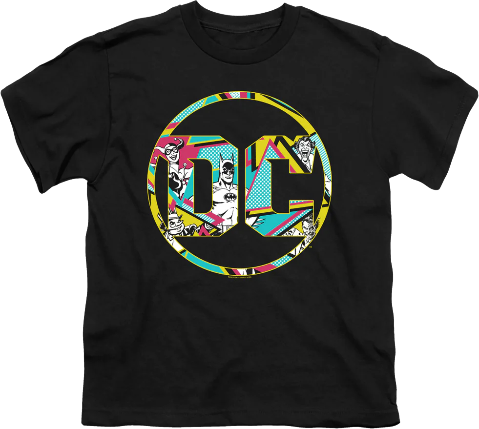 Youth DC Comics Collage Batman Shirt