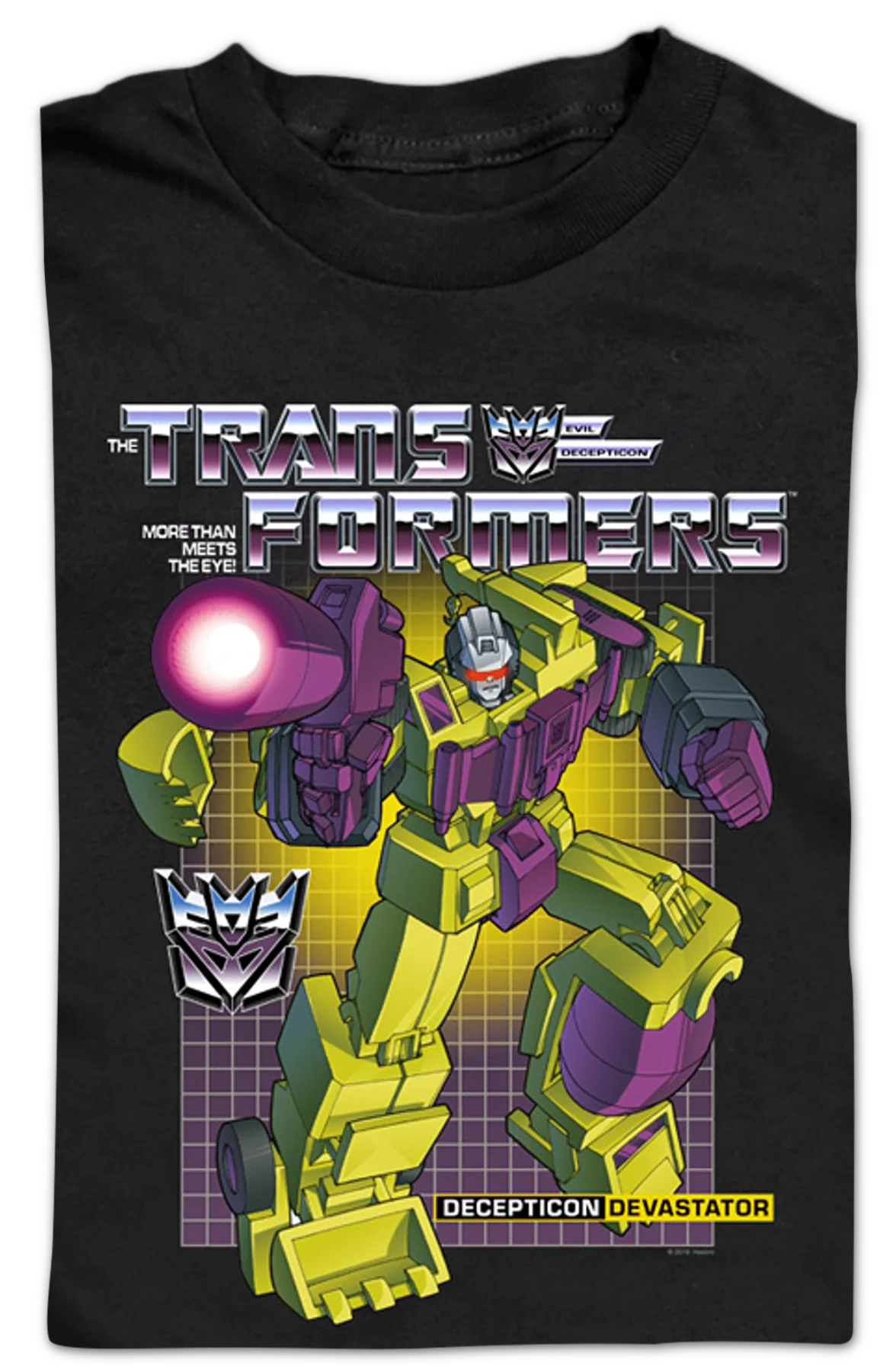 Youth Decepticon Devastator Transformers Shirt - Image 2