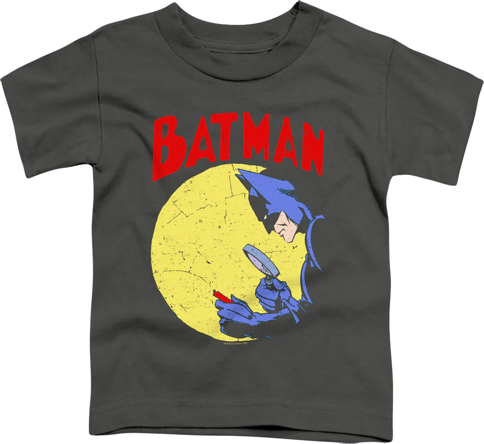 Youth Detective At Work Batman DC Comics Shirt