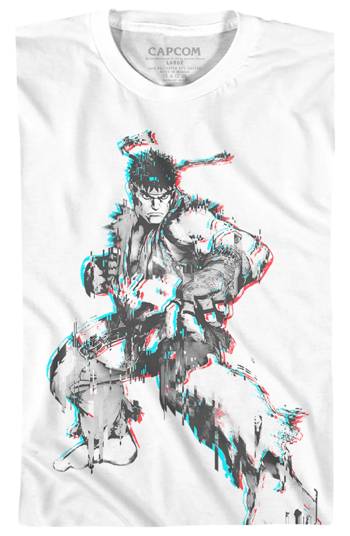 Youth Distorted Ryu Street Fighter Shirt - Image 2