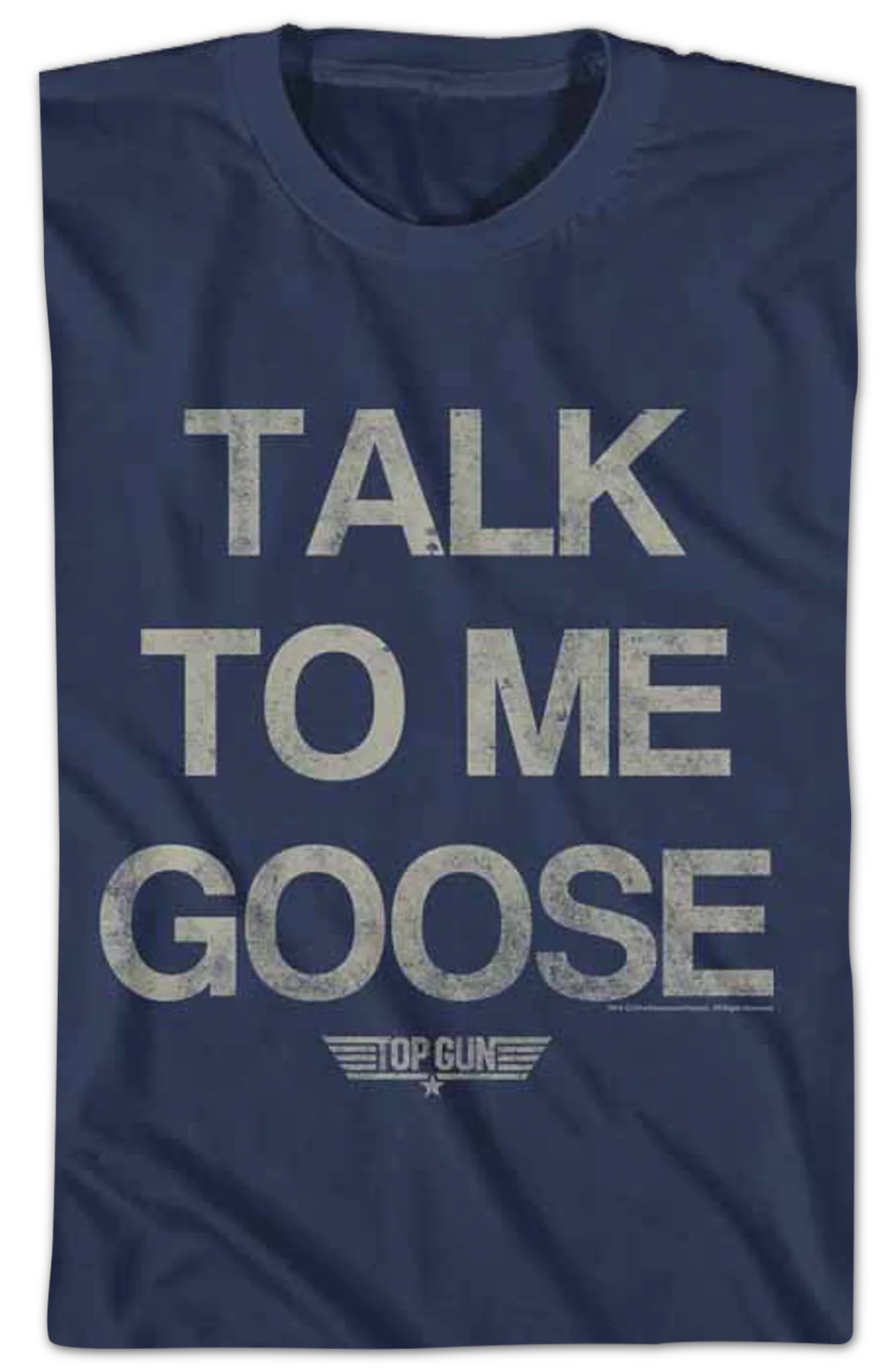 Youth Distressed Talk To Me Goose Top Gun Shirt - Image 2