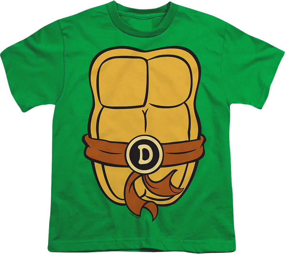 Youth Donatello Teenage Mutant Ninja Turtles Costume Shirt