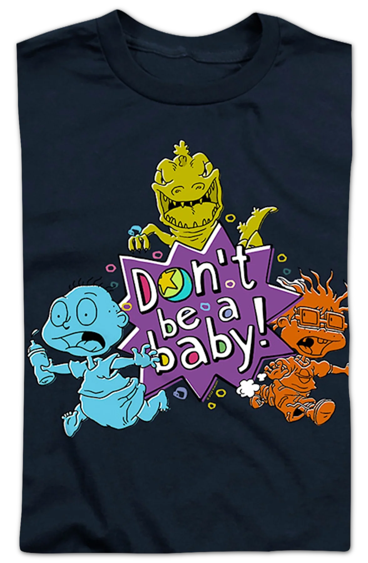 Youth Don't Be A Baby Rugrats Shirt - Image 2